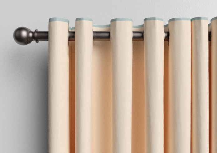 Petal & Block Monsoon Mist, Dhara - Made to Measure Curtains - Image 12